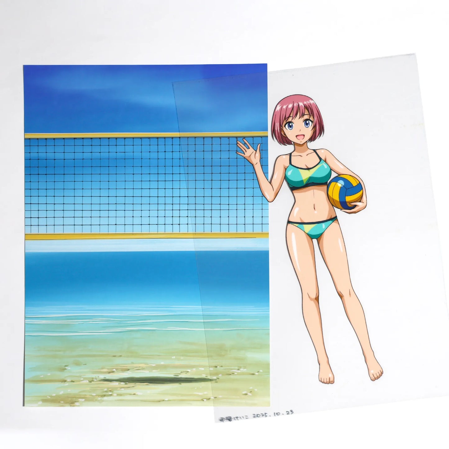 07_Beach Volleyball Girl (Green)