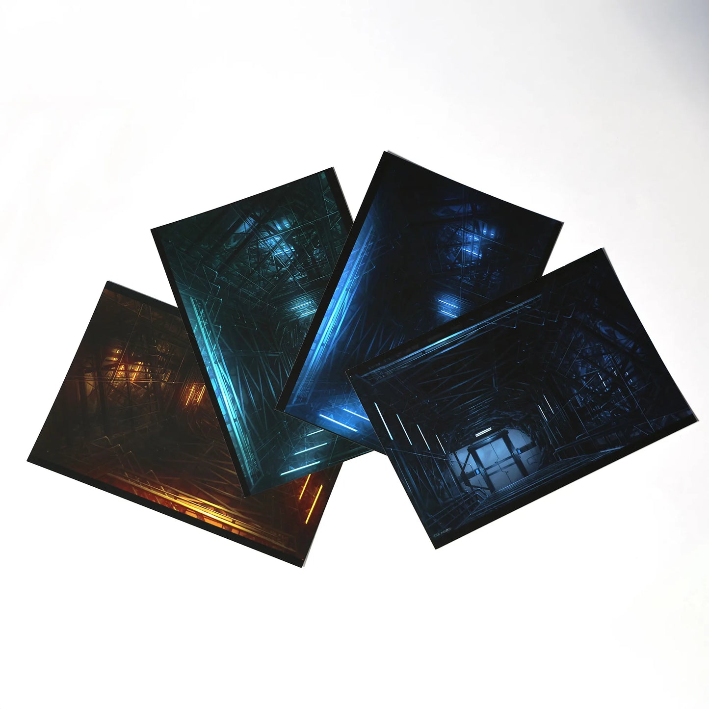 02_Second Hangar_Underground Passage_Entrance Postcard Set (4 pieces)