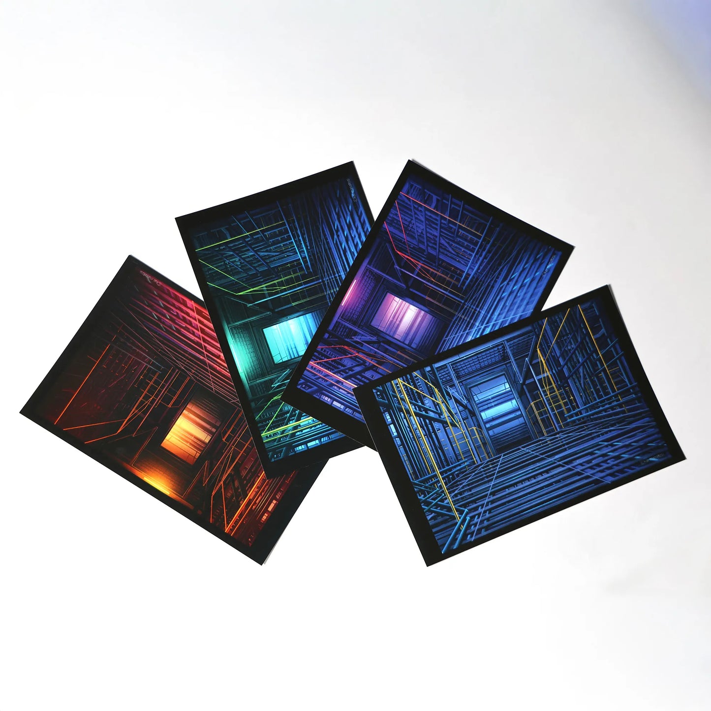 04_Catwalk (Inspection Walkway_Front) Postcard Set (4 pieces)