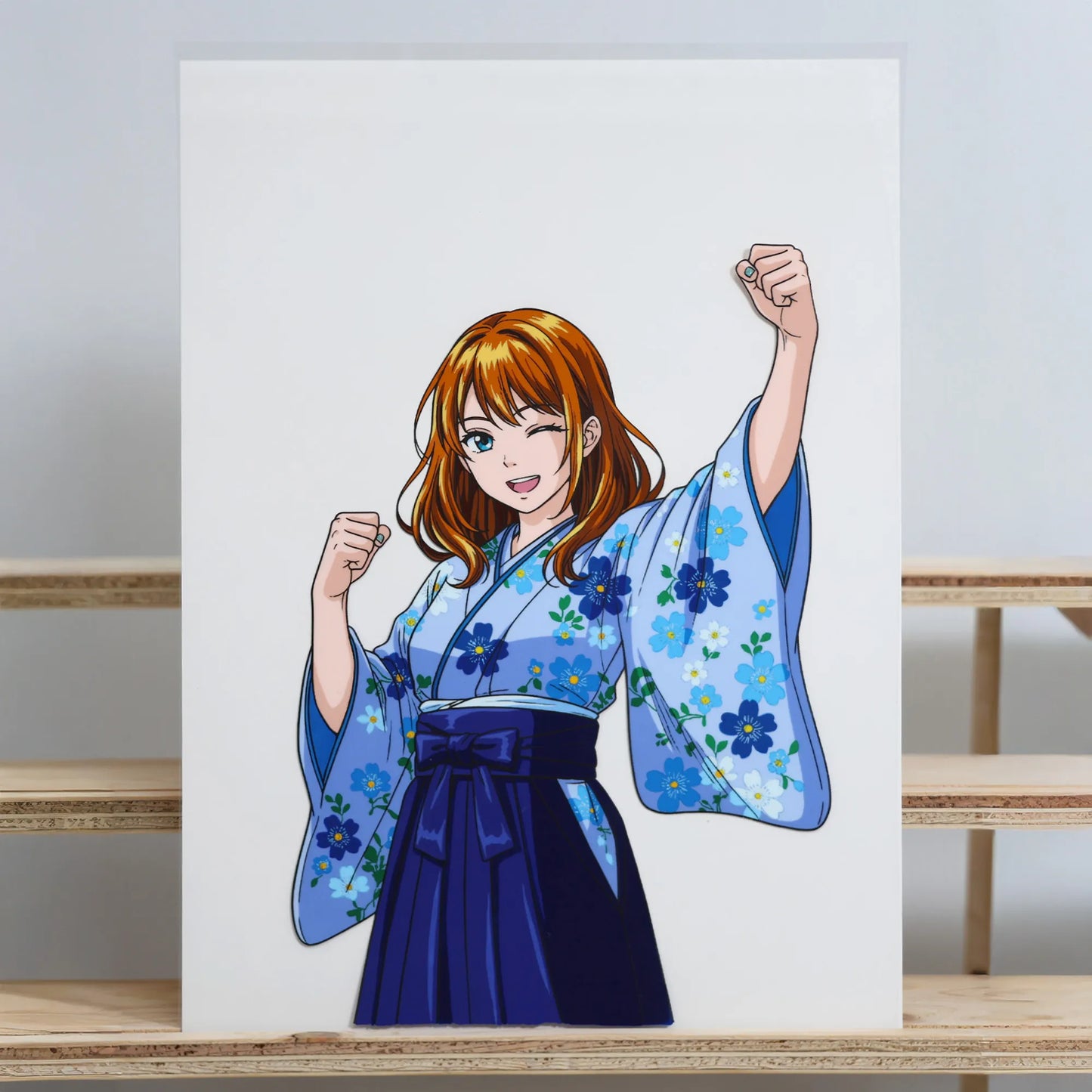 08_Hakama Girl (Blue)