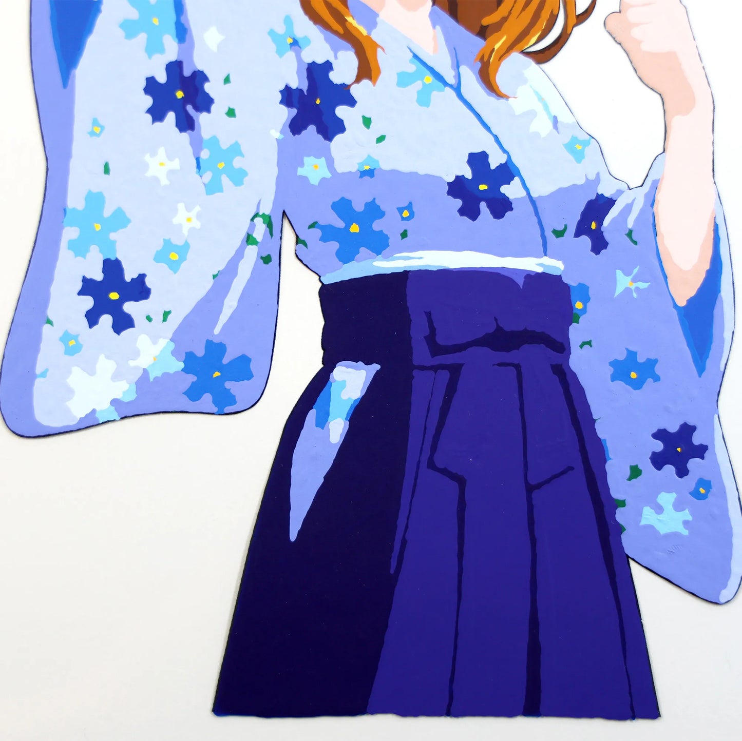 08_Hakama Girl (Blue)