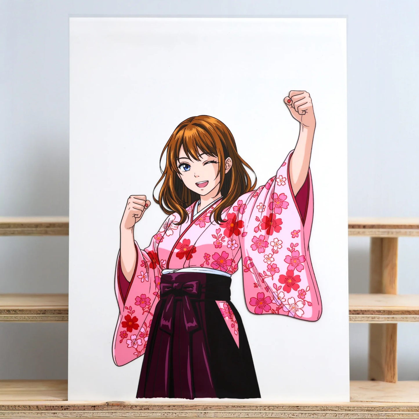 09_Hakama Girl (Red)