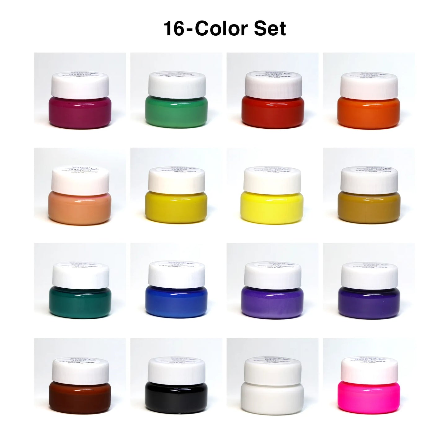 KAIDOU Cel Paint 16-color set 20ml